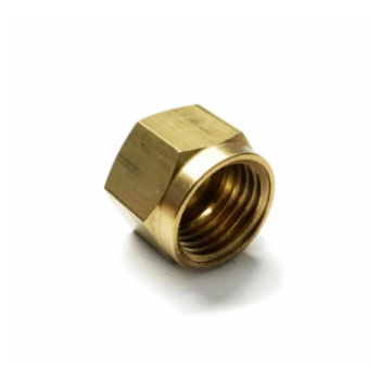 BRASS NUT 1/4 GAS D5 CH18